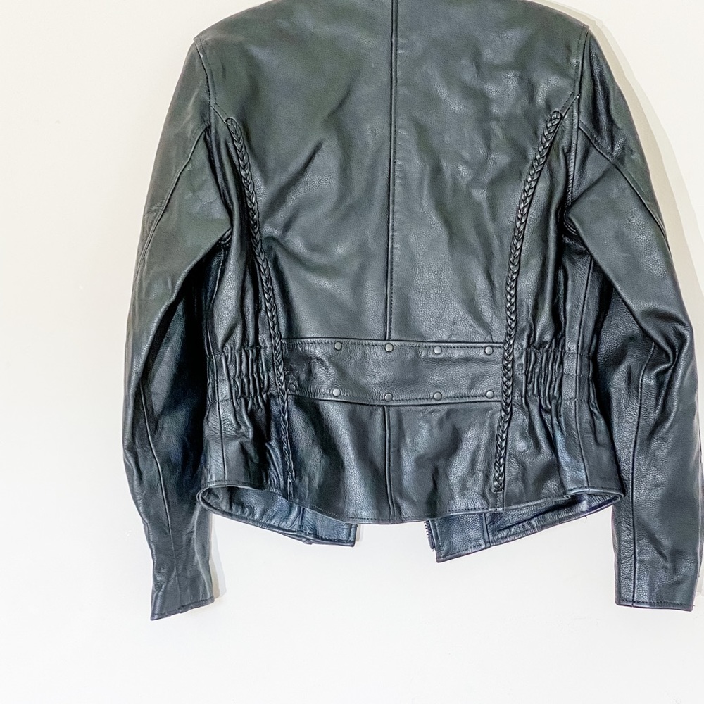 Unik Leather Riding Jacket - Picture 8 of 9